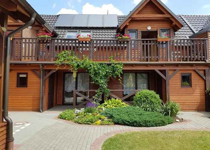 Деревянный коттедж Na Zaciszu *